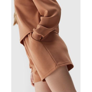 High waist athleisure shorts with side shorts cozy running shorts