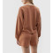 High waist athleisure shorts with side shorts cozy running shorts