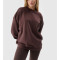 Women's drop shoulder oversized sweatshirts loose fit long sleeve hoodies
