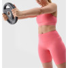 High waisted athletic fit classic yoga shorts women's compression biker shorts