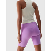 High waisted athletic fit classic yoga shorts women's compression biker shorts