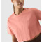 Crew neck short sleeve cotton cropped t shirts new arrival crop tops for women