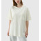 Unisex oversized plain t shirts for women with pockets crew neck lightweight sports tees