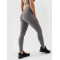 High rise plain traning leggings moisture wicking nylon spandex fitness tights