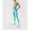 High rise plain traning leggings moisture wicking nylon spandex fitness tights