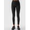 Tummy control performance tights with side pockets side mesh plain yoga leggings