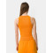 Women's ribbed slim fit tank top sleeveless moisture-wicking yoga top