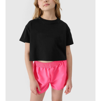 New arrival short sleeve crop t shirts for girls loose fit cropped tops