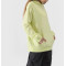 Girls 100%cotton pullover hoodies loose fit basic sweatshirts with kangaroo pockets