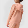 New arrival girl's zip-up hoodies with pockets cotton blend hooded jackets