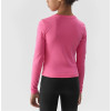 New arrival long sleeve cropped t shirts for girls crew neck slim fit tees
