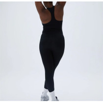 New Arrival Ultimate Scoop Neck Racer Back Unitard Plain Color Fitness Bodysuits