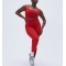 Tummy control performance leggings for women no front seam fitness tights