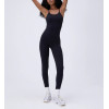 Scoop neck full length bodysuits for women with removable paddings