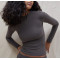 New arrival crew neck long sleeve gym shirts brushed sports tee
