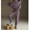 Women's crew neck cotton hoodies athleisure style pullover sweatshirts without hood