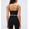 Tummy control nylon spandex crop shorts with side pockets second skin biker shorts