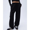 Women's loose fit waffle straight leg lounge pants with side pockets