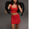 A-line side slit mini skirt with undershorts high waisted buttery soft skirts for tennis