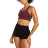 New arrival scoop neck racerback sports bra with wide strap