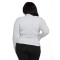 Full zipper stand collar long sleeve yoga jackets with side zipper pockets