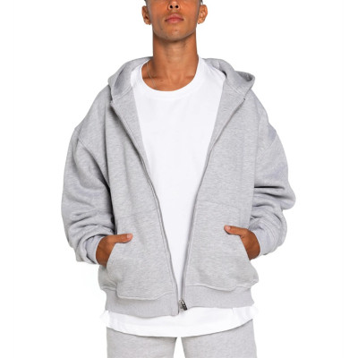 New arrival unisex zipper hoodies with kangaroo pockets zip up hooded jackets