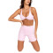 High waist no front seam biker shorts buttery soft yoga shorts