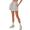 New arrival adjustable waist athleisure shorts for women cotton fleece cozy fit running shorts