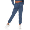 Cotton fleece jogger pants with side pockets adjustable waist trackpants