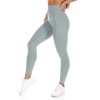 Full length pocket leggings for women tummy control nylon spandex yoga leggings
