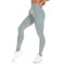 Full length pocket leggings for women tummy control nylon spandex yoga leggings