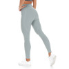 Full length pocket leggings for women tummy control nylon spandex yoga leggings