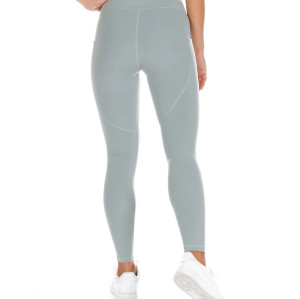 Full length pocket leggings for women tummy control nylon spandex yoga leggings