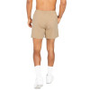 Elastic waist woven shorts with side pockets lightweight gym shorts with drawstring