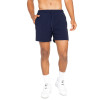 Elastic waist woven shorts with side pockets lightweight gym shorts with drawstring