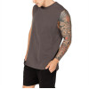 New arrival crew neck tanks solid color basic style athletic fit singlets