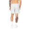 Elastic waist woven shorts with side pockets loose fit athetic men shorts