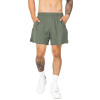 Elastic waist woven shorts with side pockets loose fit athetic men shorts