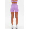 Women's high waisted pocket shorts moisture-wicking solid color yoga shorts