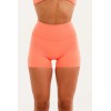 High waisted no front seam scrunch butt yoga shorts butt lifting bike shorts
