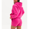 Women's cotton fleece hoodies with kangaroo pockets adjustable hooded sweatshirts