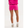 Women's cotton fleece running shorts with side pockets adjustable waist cotton shorts