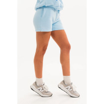 Women's cotton fleece running shorts with side pockets adjustable waist cotton shorts