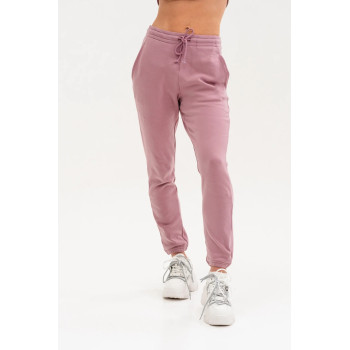 Adjustable waist running joggers for women cotton blend athleisure sweatpants