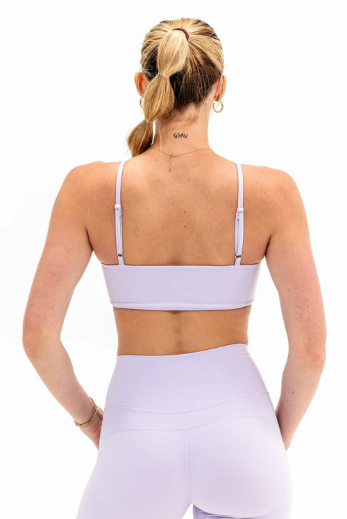 Moisture-wicking nylon spandex ruched tube top with removable paddings