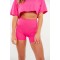 New women's high waisted no front seam biker shorts