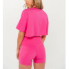 New women's high waisted no front seam biker shorts