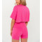 New women's high waisted no front seam biker shorts