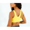 Women's Asymmetric bra front cut out sports bra
