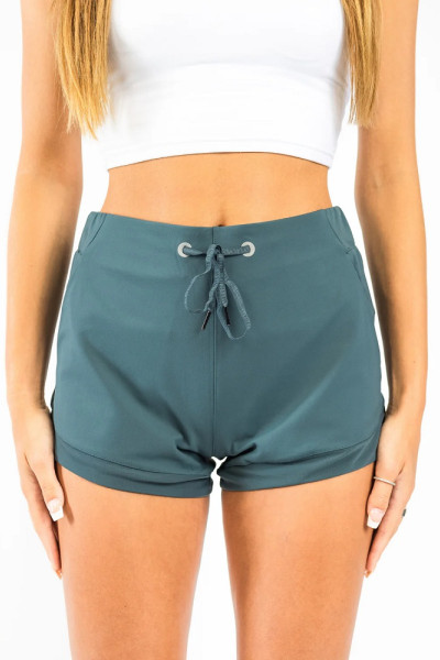 New arrival moisture-wicking running shorts adjustable waist gym shorts